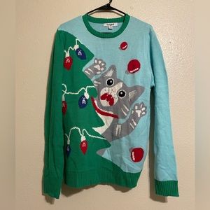 Cat Christmas Sweater